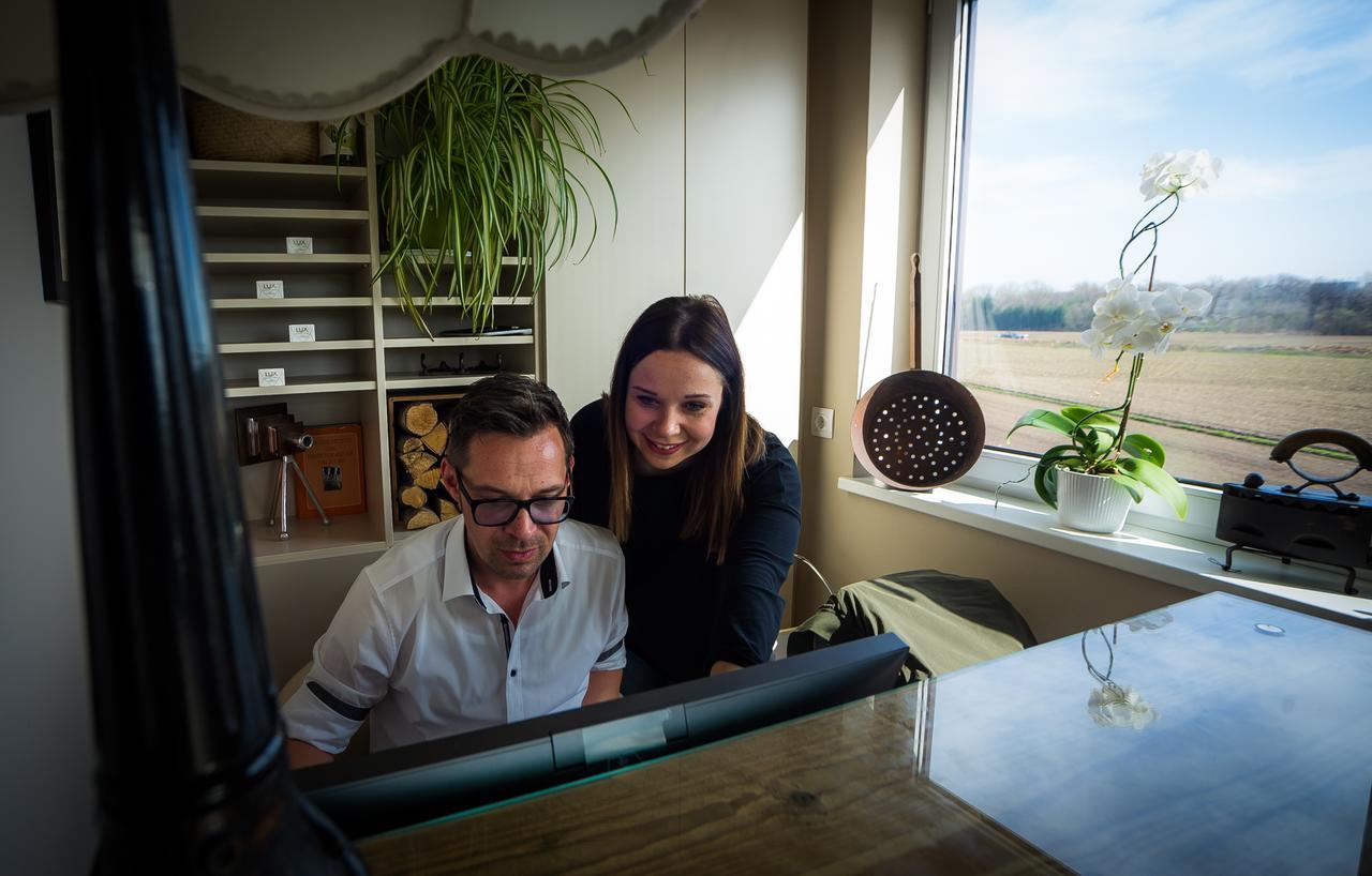 Cafe-Restaurant Leo Otel Kalsdorf bei Graz Dış mekan fotoğraf